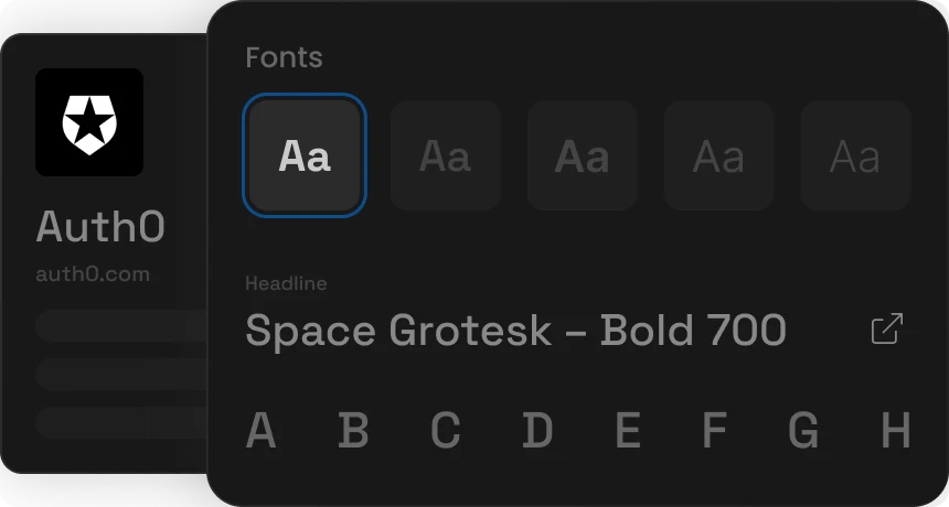 fonts